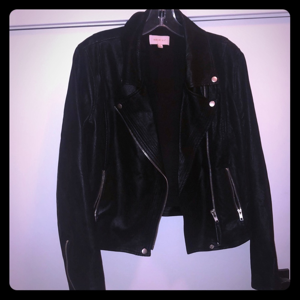 Fabulous black suede jacket